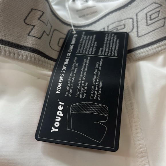 Youper Women’s Softball Sliding Shorts. Compression NWT. - Picture 8 of 8